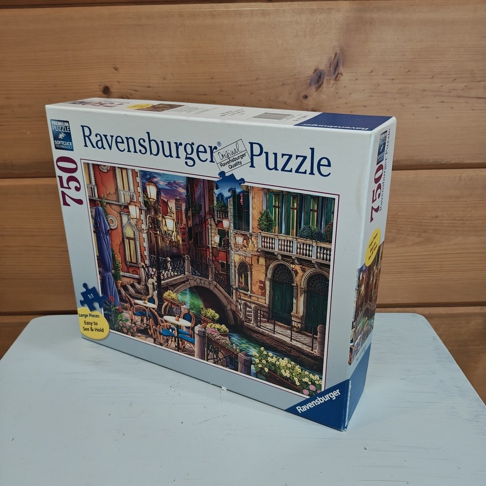RAVENSBURGER Venice Twilight Jigsaw Puzzle 750 LARGE PIECES Complete Zd3